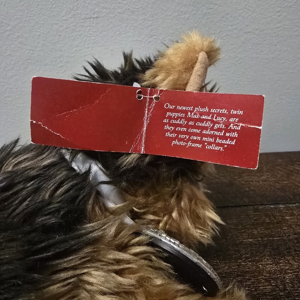 Victoria's Secret Max Dog Terrier Plush Limited Edition 2003 Stuffed Animal - Picture 13 of 16